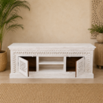 Hand Carving TV unit - Image 2