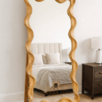 Wooden Stand Mirror Frame