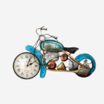 Vintage Motorcycle Wall Clock