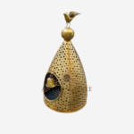 White & Gold Ethnic Home Temple