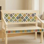 Handcrafted Wooden Bench