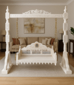 Wooden carving swing