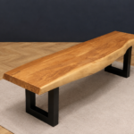 Live Edge Dining Bench