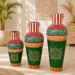Hand-Painted Floor Pot (Set of 3Pc's)