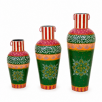 Hand-Painted Floor Pot (Set of 3Pc's) - Image 2