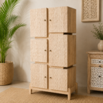 Wave Carved Wardrobe - Image 3