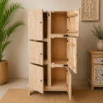 Wave Carved Wardrobe - Image 2