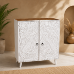 Peacock Carved Cupboard - Image 3