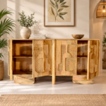 Verona Geo Cane Sideboard - Image 2