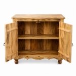 White Tree Carved Cabinet - Image 2