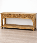 Mango Wood Console Table - Image 2