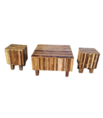 Recycled Wood Coffee Table - Image 2