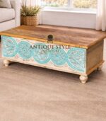 Mango Wood Trunk Box