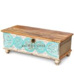 Mango Wood Trunk Box - Image 2