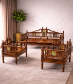 Shisham Wood Sofa Set