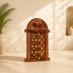 Rose Wood Brass Fitted Window - Image 3