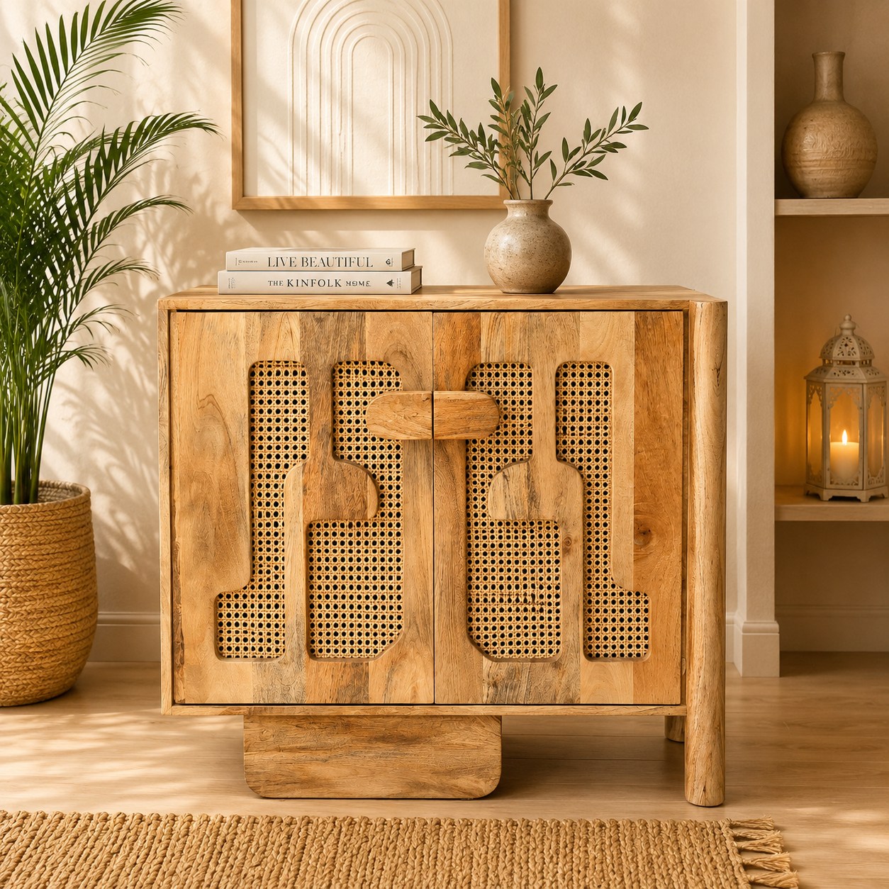 Verona Cane Sideboard - Image 1