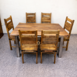 Live Edge Top Dining Table