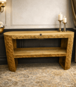 Mango Wood Hand Carved Console Table