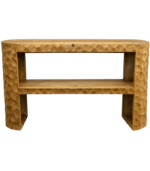 Mango Wood Hand Carved Console Table - Image 2