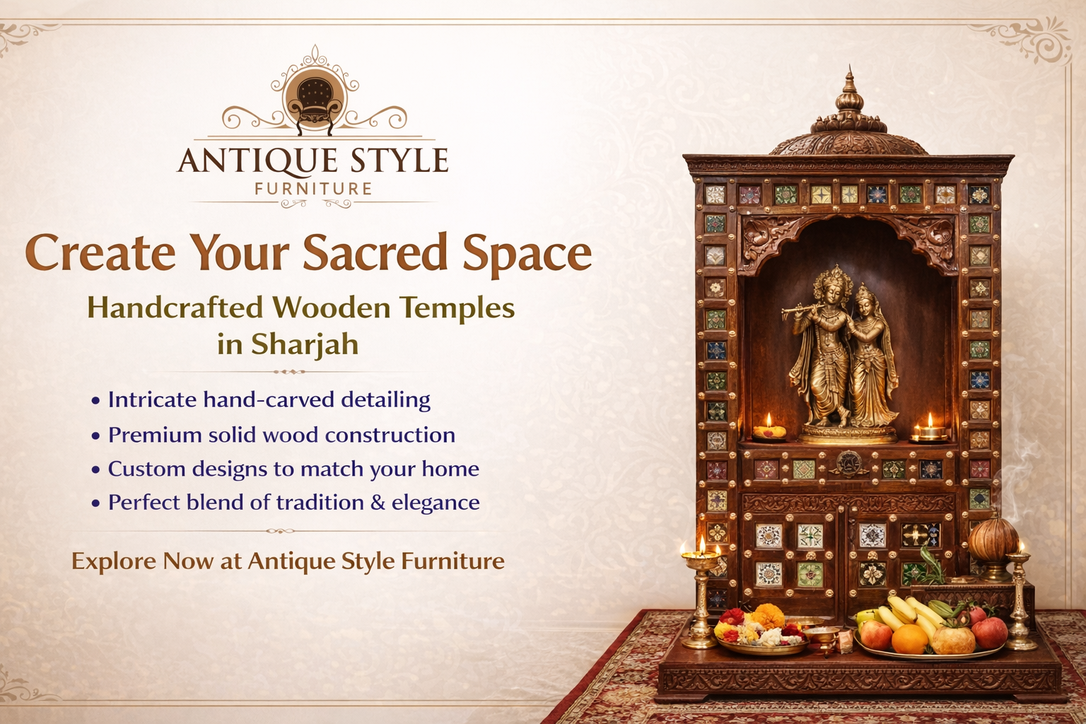 Wooden Temples in Sharjah