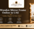Buy Wooden Mirror Frame Online in UAE