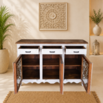 Camellia White Sideboard - Image 2