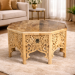 Carved Coffee Table