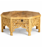 Carved Coffee Table - Image 2