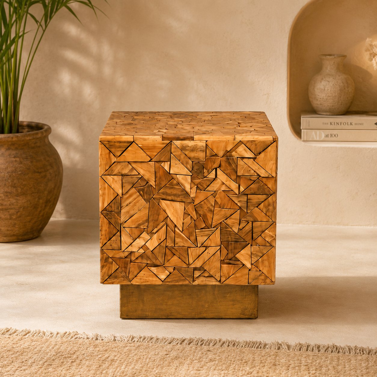 Wooden Side Table - Image 1