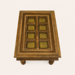 Antique Brass Elephant Centre Table - Image 2