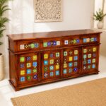 Tile Inlay Sideboard - Image 2