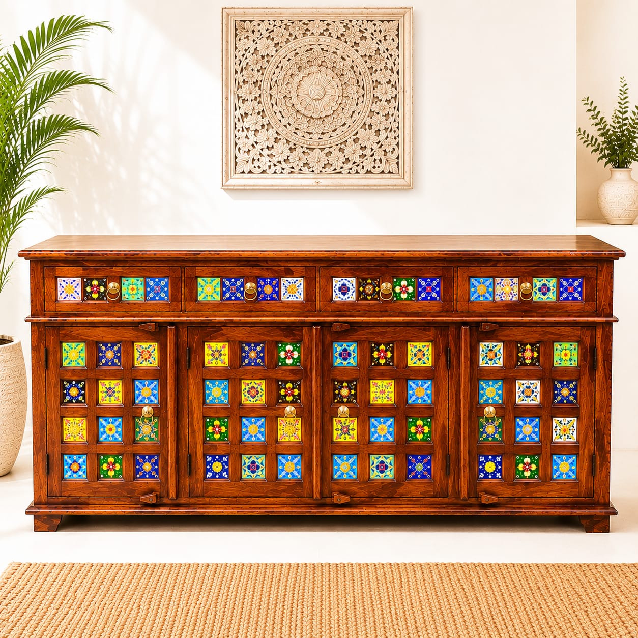 Tile Inlay Sideboard - Image 1