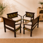 Sheesham Wood Sofa Set (3+2+1+1 Seater)