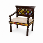 Sheesham Wood Sofa Set (3+2+1+1 Seater) - Image 4