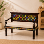 Sheesham Wood Sofa Set (3+2+1+1 Seater) - Image 2