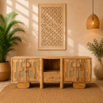 Cane Heritage TV Stand