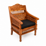 Rajwadi Sheesham Sofa Set (3+1+1 Seater) - Image 2
