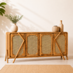 Verona cane sideboard