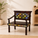 Sheesham Wood Sofa Set (3+2+1+1 Seater) - Image 3