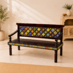 Sheesham Wood Sofa Set (3+2+1+1 Seater) - Image 4