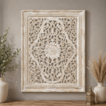 Vintage Floral Wall Panel