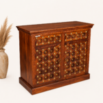 Sheesham Wood Sideboard Fitted with Brass - Image 2