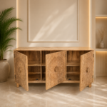 Mandala Carved Sideboard - Image 2