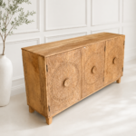 Mandala Carved Sideboard - Image 3