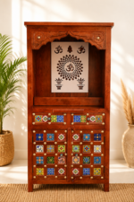 Classic Tile Inlay Mandir