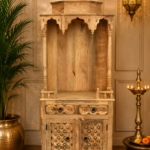 Rajsi brass Inlay Temple