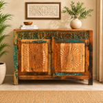 Farmhouse Carved Sideboard