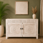 Farmhouse Carved Sideboard