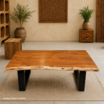 Live Edge Solid Wood Coffee Table